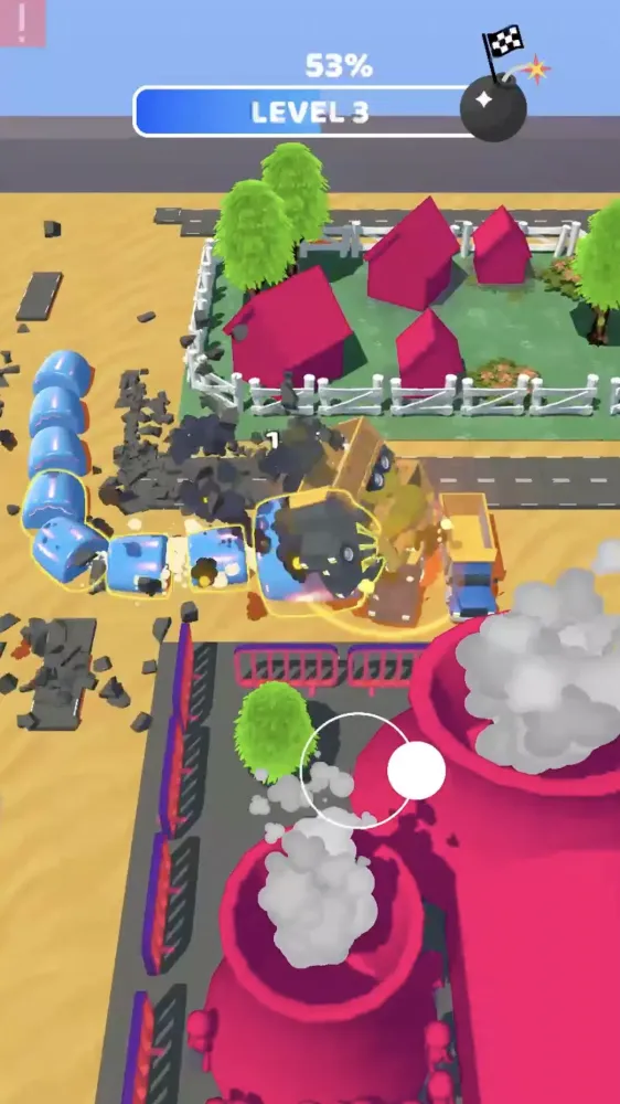 Worm City Demolish 3D應用截圖