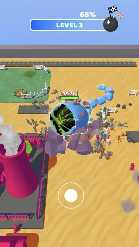 Worm City Demolish 3D應用截圖