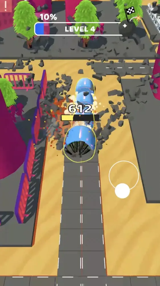 Worm City Demolish 3D應用截圖