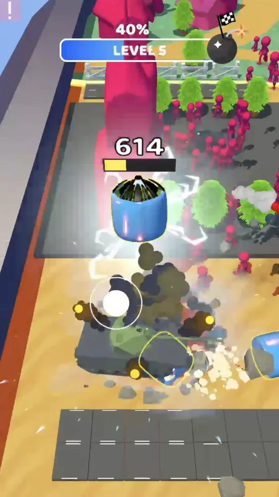 Worm City Demolish 3D應用截圖
