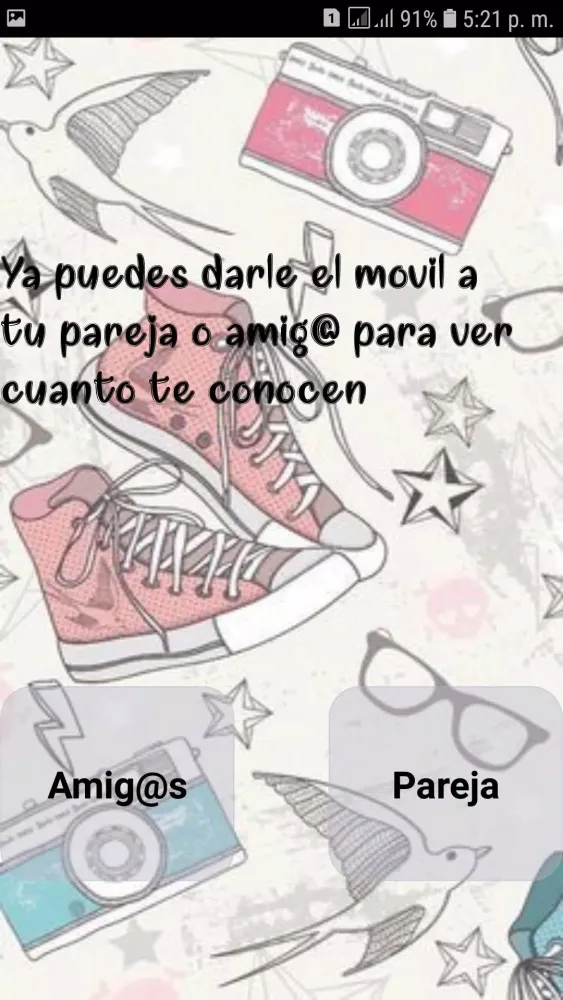 ¿Cuánto me conoces? Screenshots