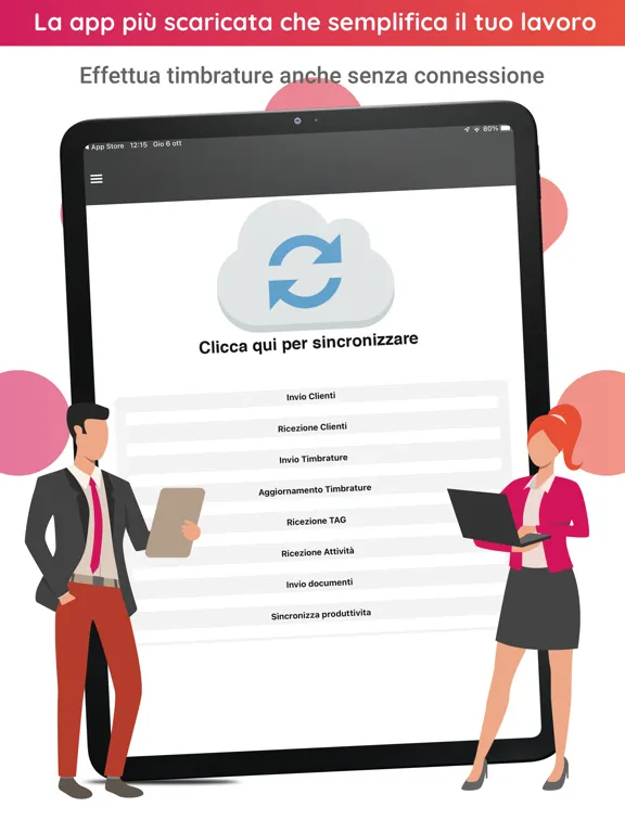 Rilevazione presenze e accessi iPad 應用截圖
