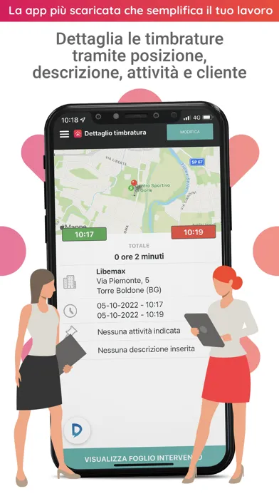 Rilevazione presenze e accessi應用截圖