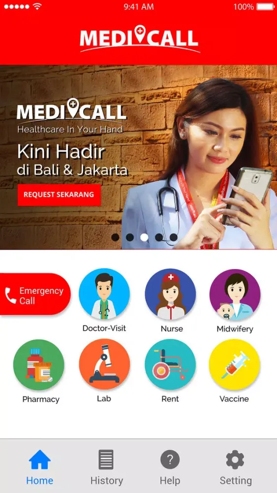 Zrzuty ekranu Medi-Call