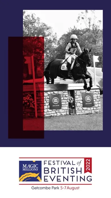 Capturas de tela do Festival Of British Eventing