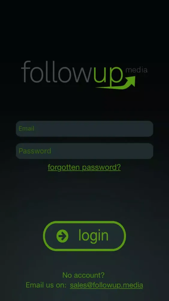 Tangkapan layar FollowUp Media