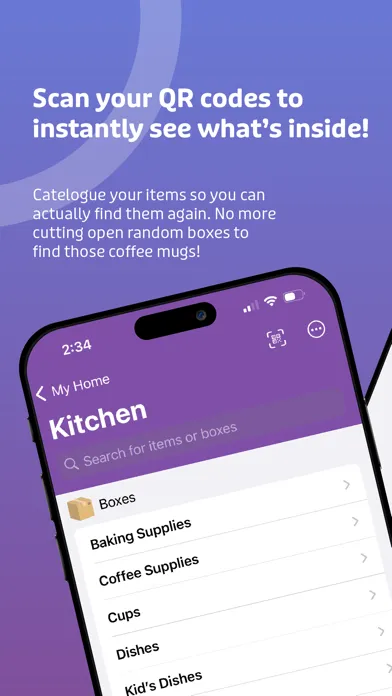 Packed: Moving/Storage Manager Screenshots
