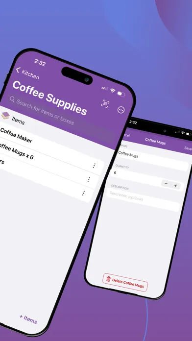 Packed: Moving/Storage Manager Screenshots