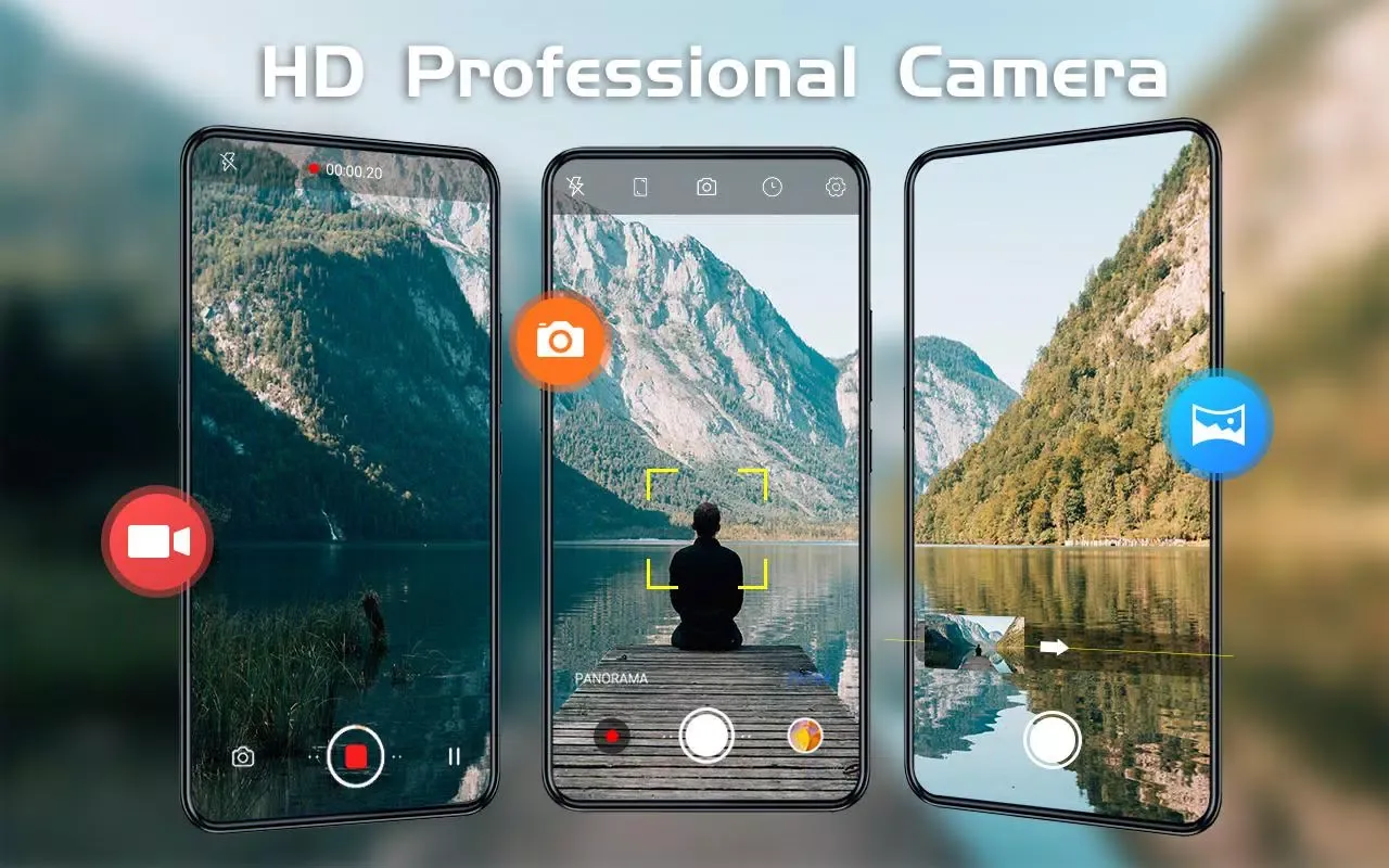 ภาพหน้าจอของ HD Camera - Beauty Cam Filters