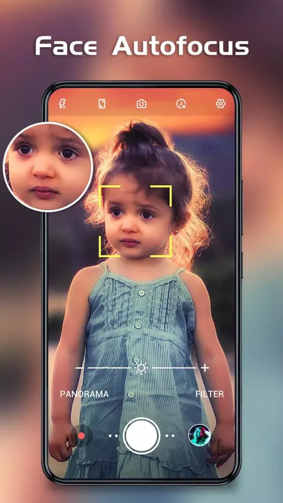 ภาพหน้าจอของ HD Camera - Beauty Cam Filters