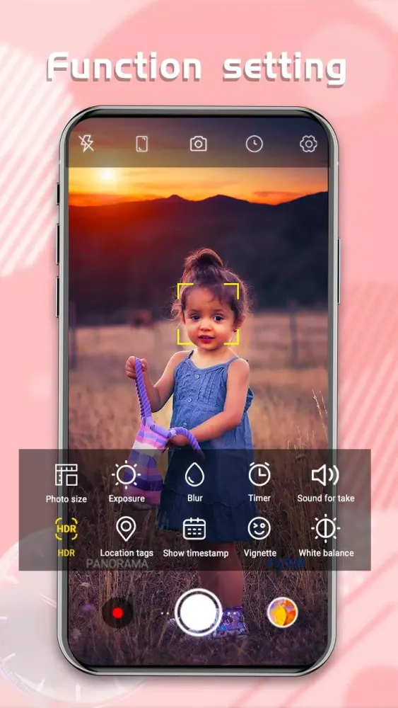 ภาพหน้าจอของ HD Camera - Beauty Cam Filters