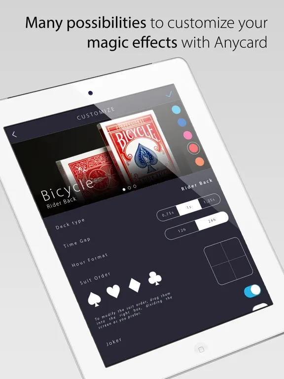 ANYCARD! iPad  Screenshots