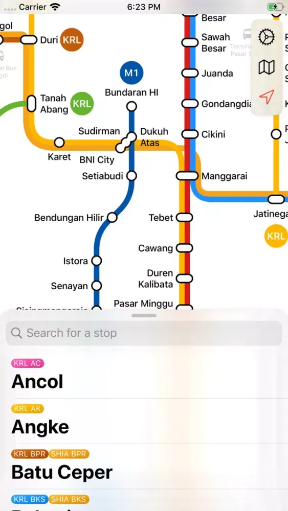 Jakarta LRT, MRT & Commuter 스크린샷