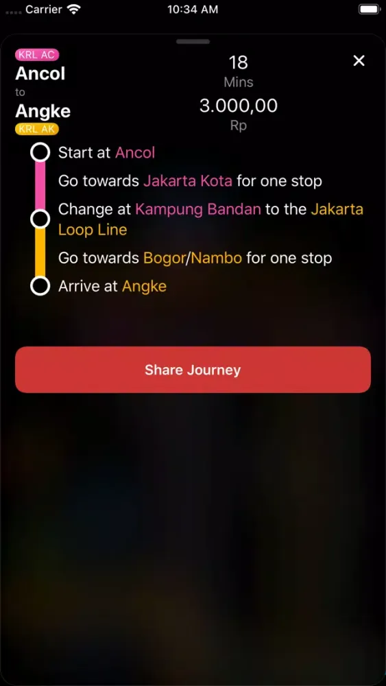 Jakarta LRT, MRT & Commuter 스크린샷