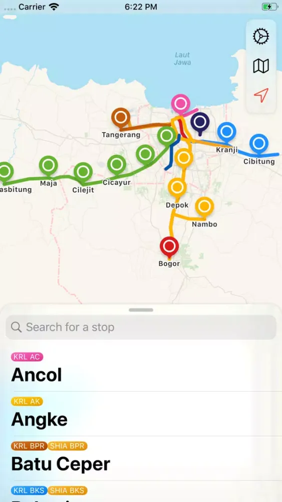 Jakarta LRT, MRT & Commuter 스크린샷