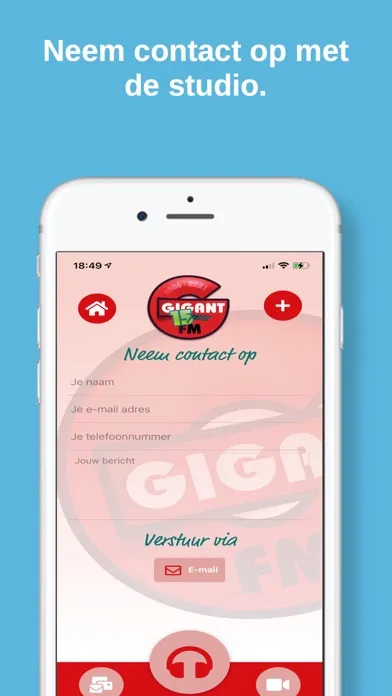 Capturas de pantalla de Gigant FM