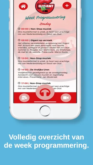 Capturas de pantalla de Gigant FM