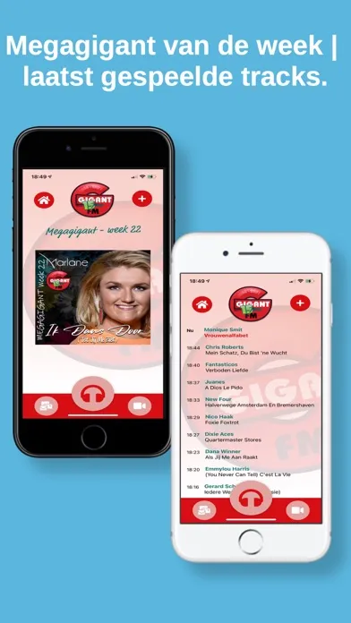 Capturas de pantalla de Gigant FM