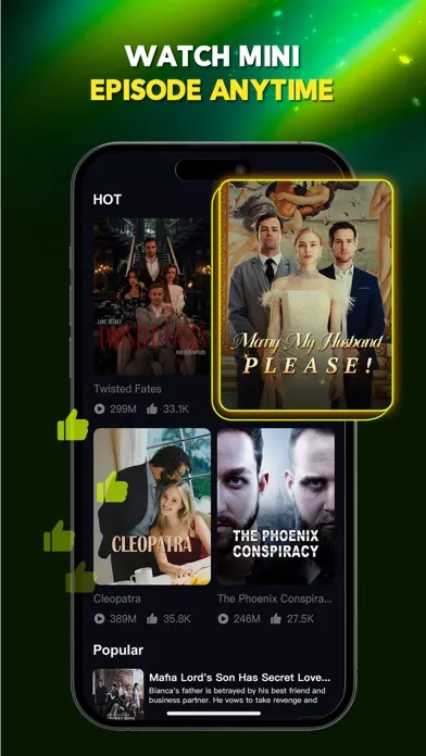 Tangkapan layar DramaBite- Short Dramas & Chat