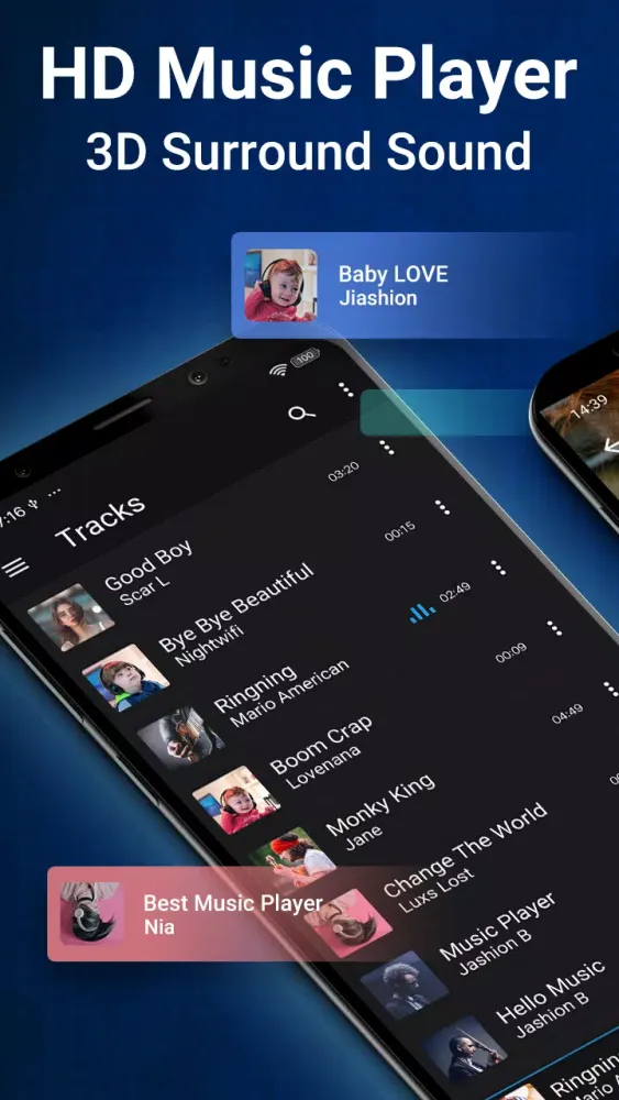 Music Player Screenshots