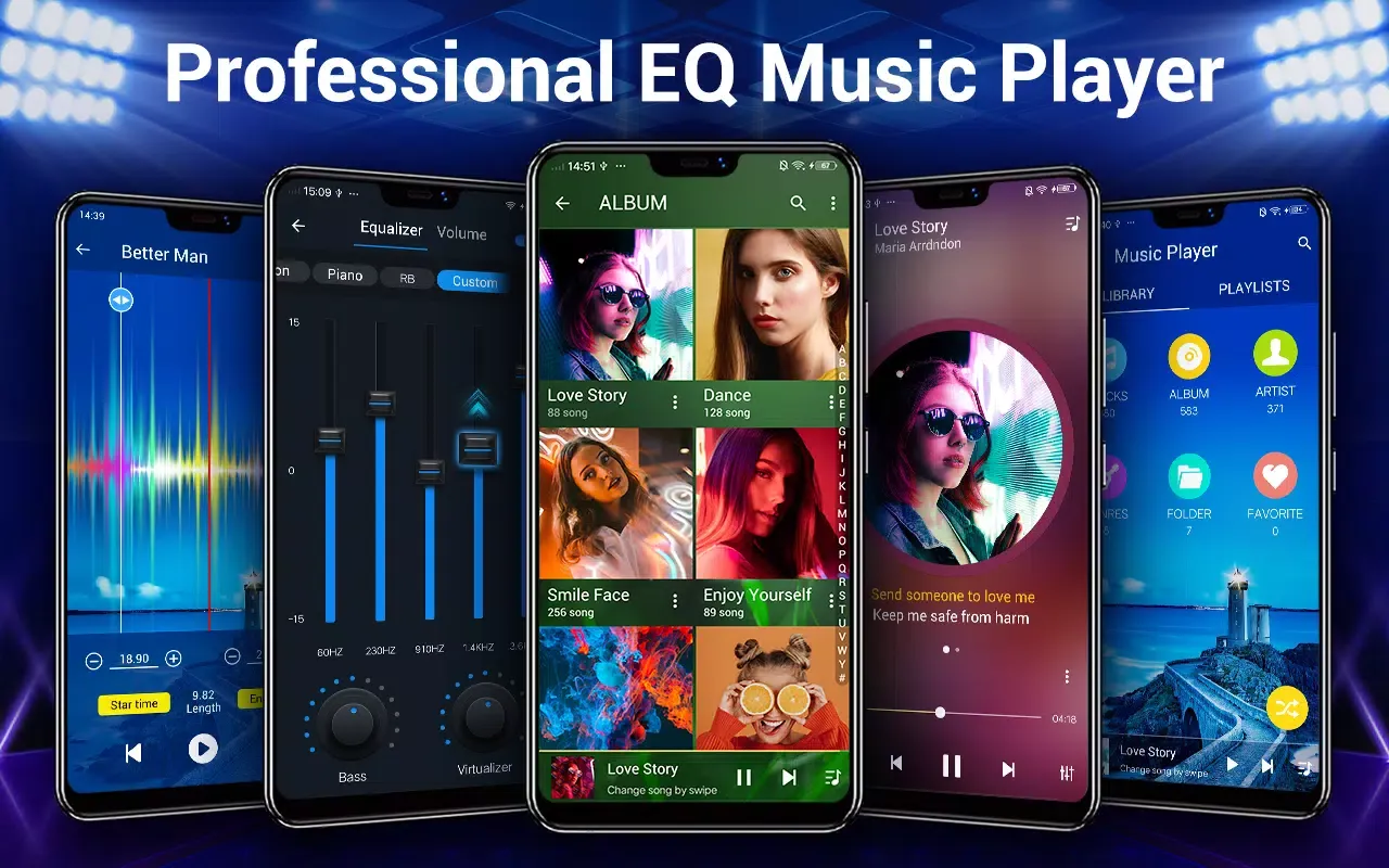 تصاویر Music Player