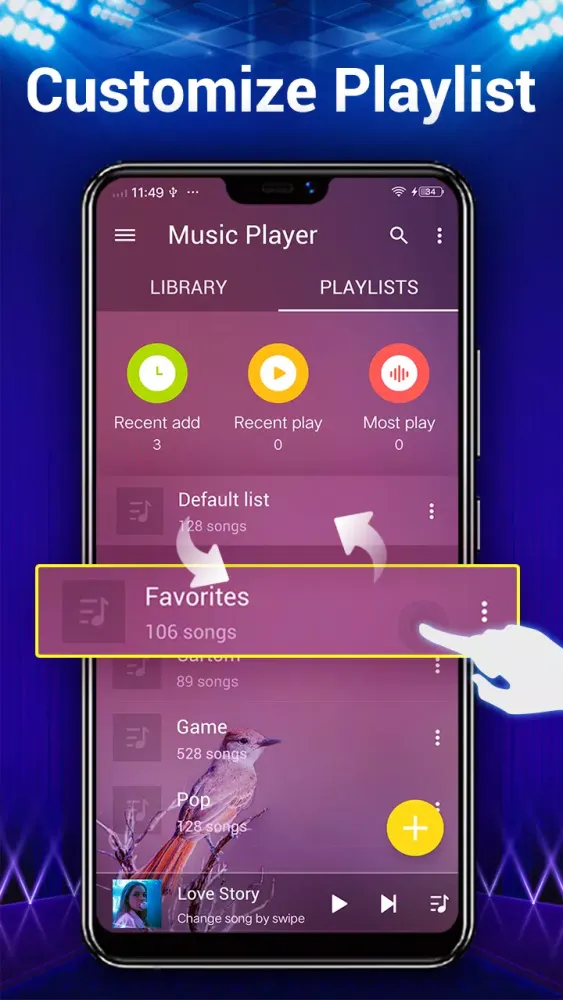 تصاویر Music Player