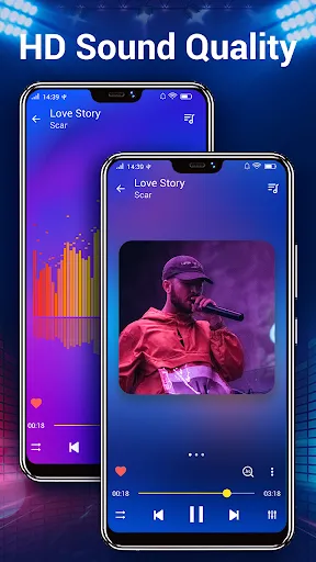 Music Player - Audio Player سکرین شاٹس