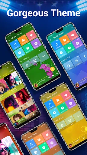 Music Player - Audio Player سکرین شاٹس