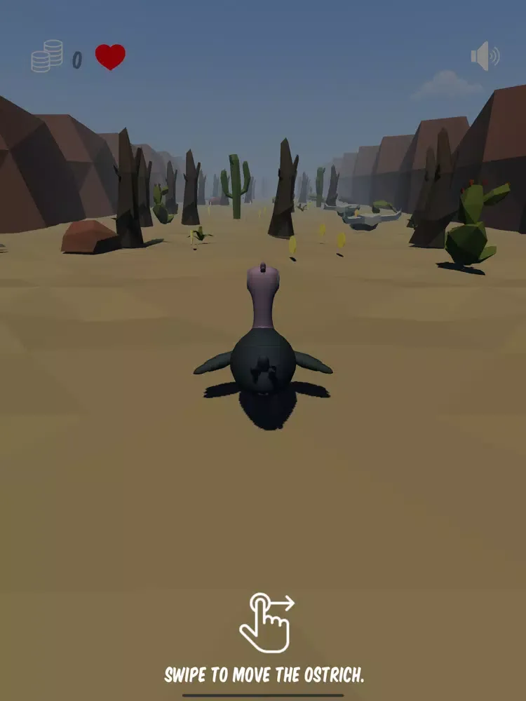 Ostrich Race - Crazy Ostrich iPad  Ekran Görüntüleri