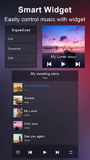 Music Player + Ekran Görüntüleri