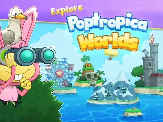 Captures d'écran de Poptropica Worlds iPad 