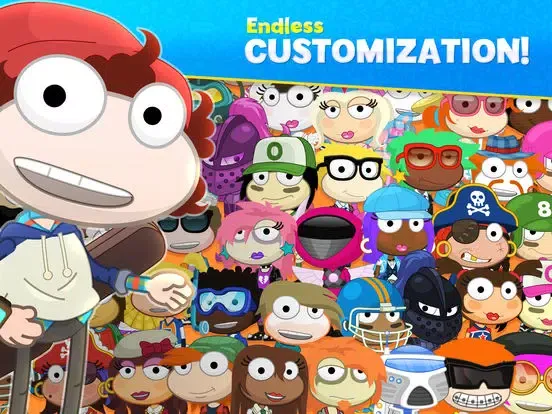 Captures d'écran de Poptropica Worlds iPad 