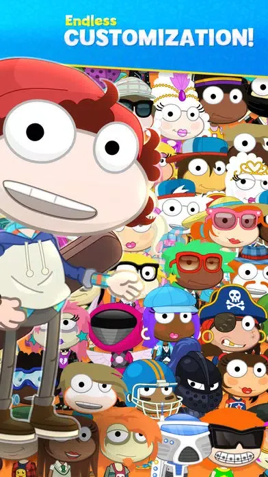 Captures d'écran de Poptropica Worlds