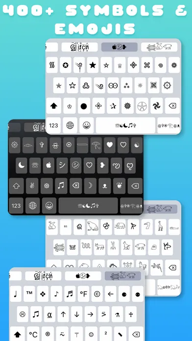 Tangkapan layar Fonts Art Keyboard Fontsify