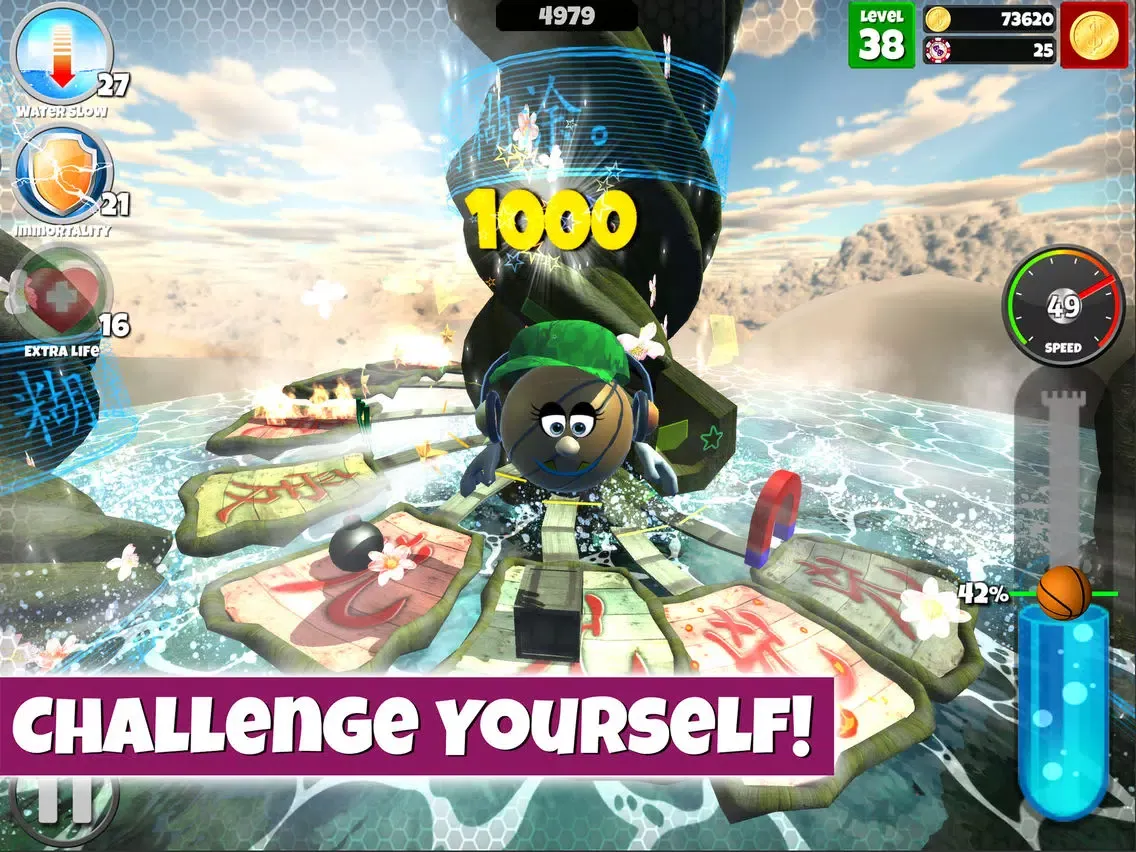 Capturas de pantalla de Rotomania 3D: Run, Jump to Top iPad 
