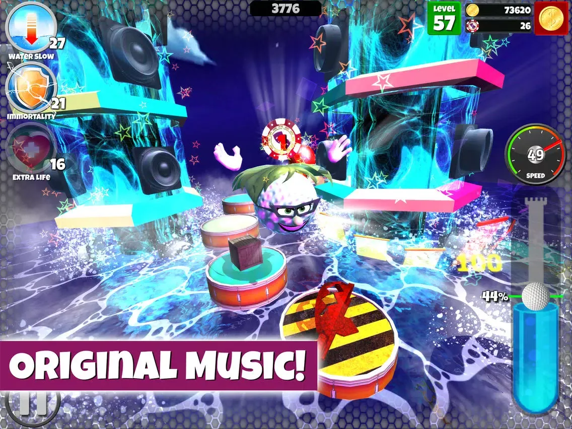 Capturas de pantalla de Rotomania 3D: Run, Jump to Top iPad 