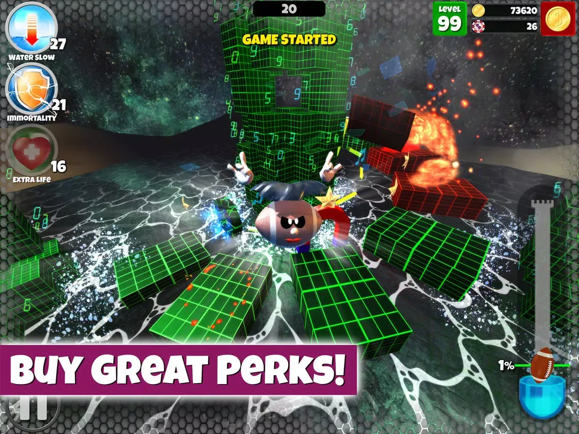 Capturas de pantalla de Rotomania 3D: Run, Jump to Top iPad 