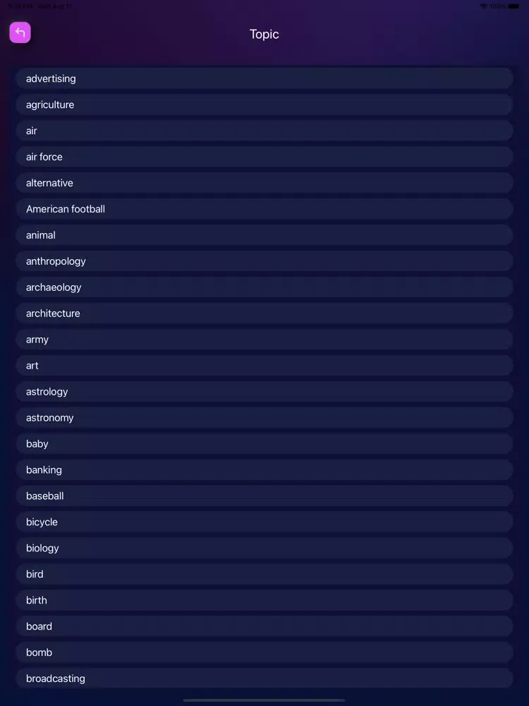 Captures d'écran de EnglishScore - British English iPad 