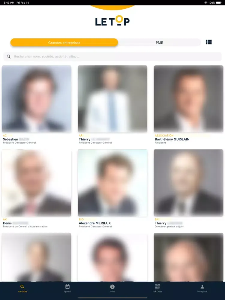 Capturas de tela do LE TOP 2020 iPad 