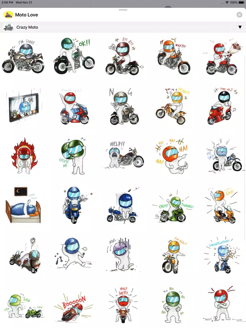 Moto Love iPad  Ekran Görüntüleri