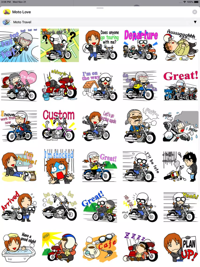 Moto Love iPad  Ekran Görüntüleri