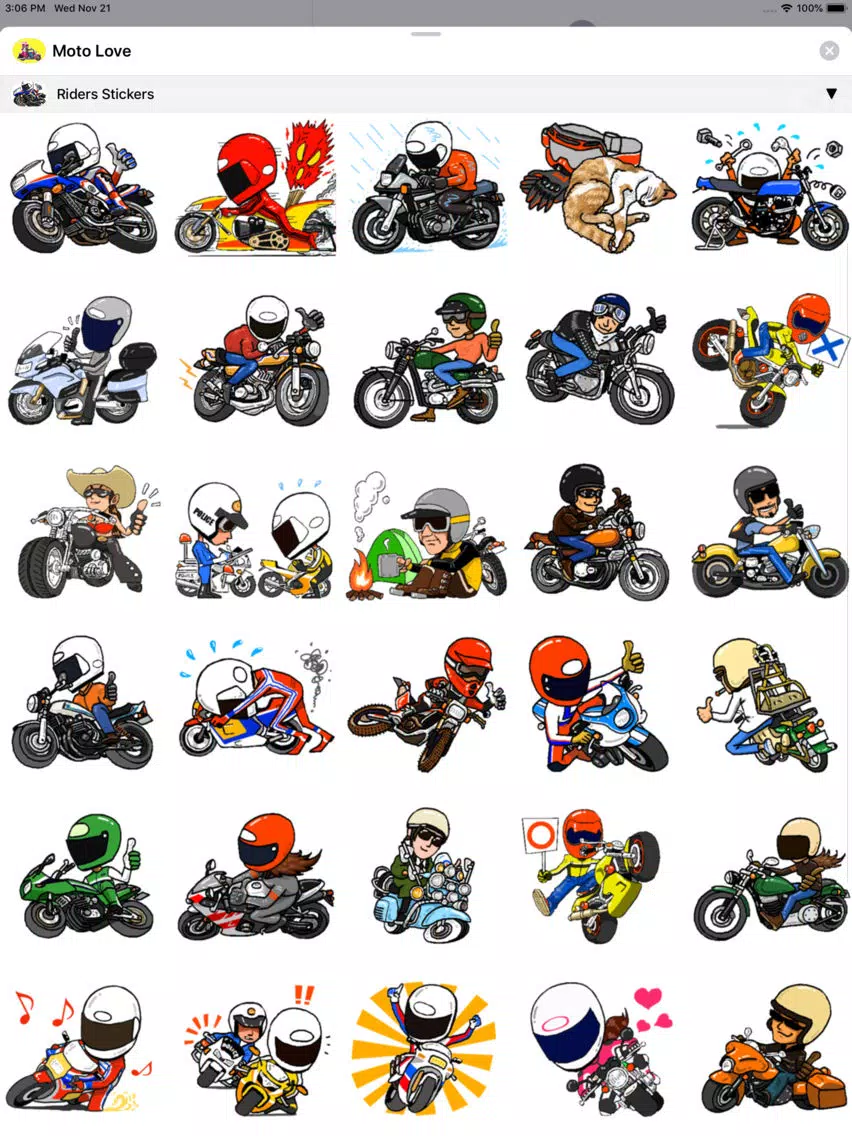 Moto Love iPad  Ekran Görüntüleri