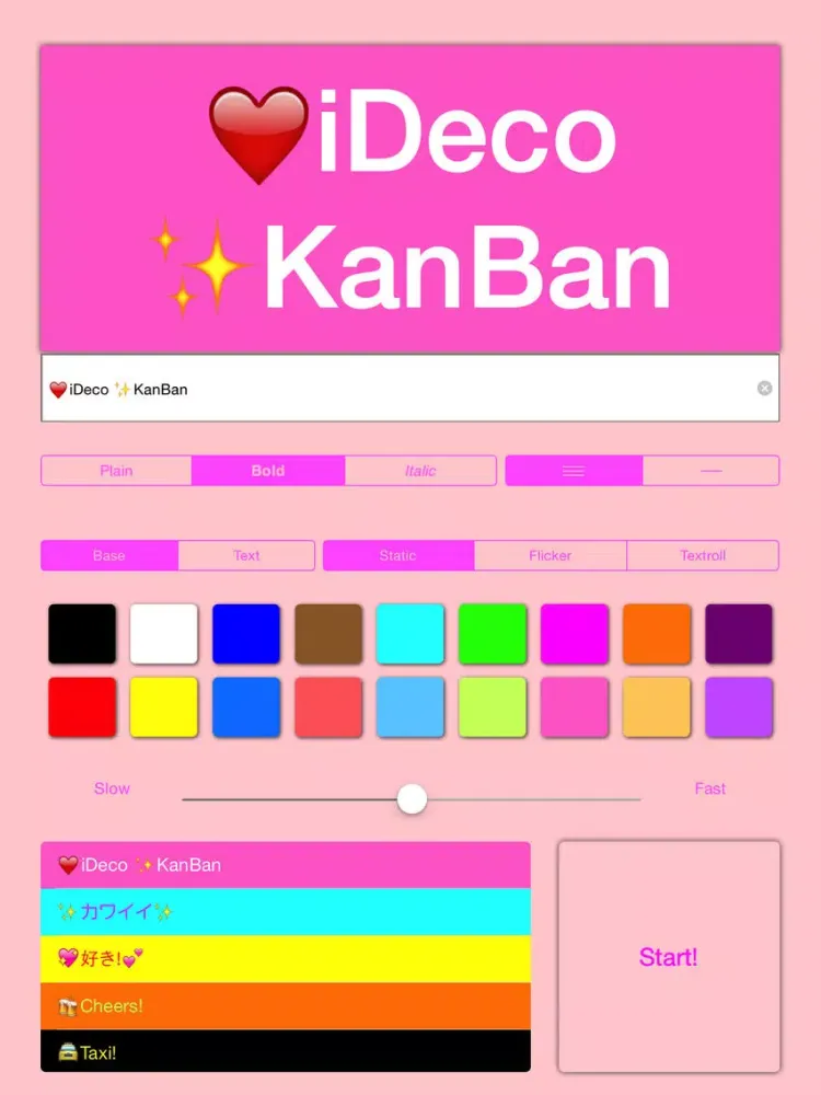 Capturas de pantalla de iDeco KanBan iPad 