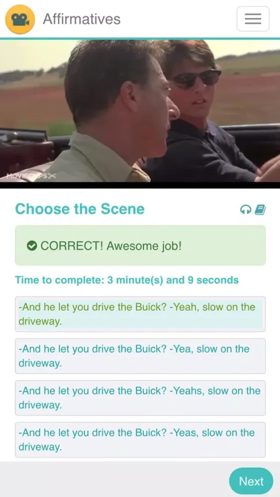Movie Mouth App Screenshots