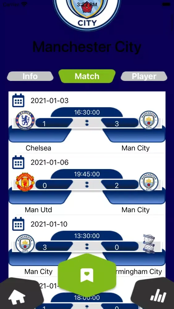 Captures d'écran de Foot Realtime - FootBall News