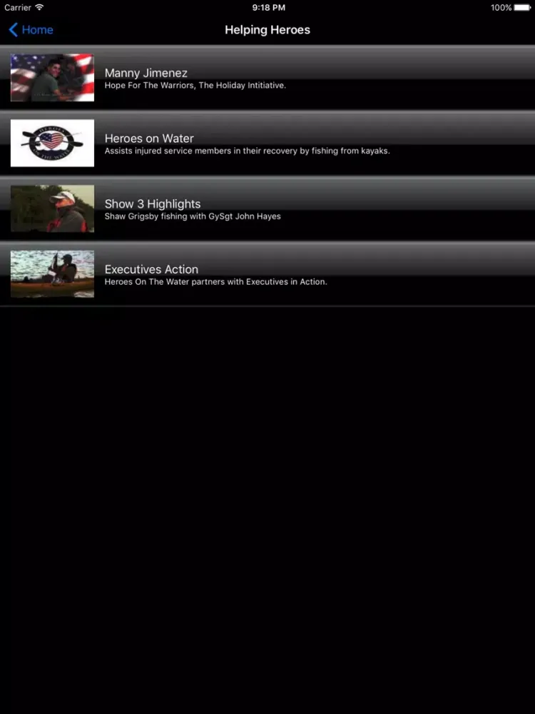 Ultimate Fishing Experience American Hero Edition iPad 应用截图