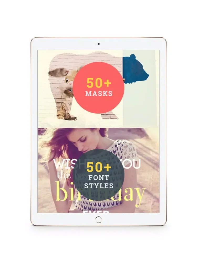 Zrzuty ekranu PicMask PRO iPad 