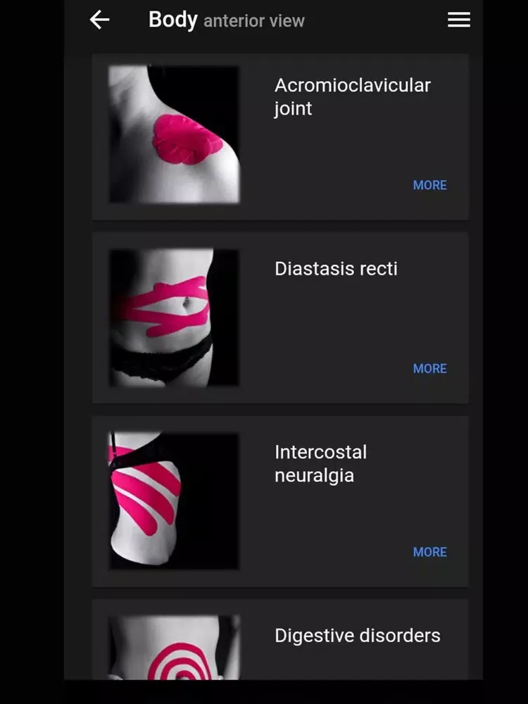 Medical Taping iPad  Screenshots