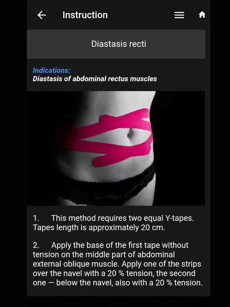 Medical Taping iPad  Screenshots