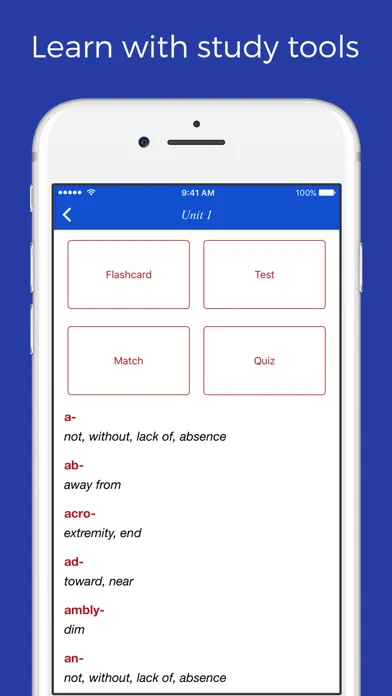 Medical terminology - roots 스크린샷